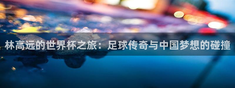 世界杯附加赛赛程表：林高远的世界杯之旅：足球传奇与中国梦想的碰撞