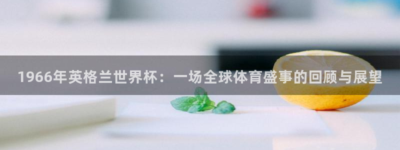 2026世界杯亚洲区预选赛赛程：1966年英格兰世界杯：一场全球体育盛事的回顾与展望